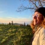 Blick in die Natur im Herbst
